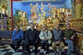 La tradicin de los belenes sevillanos cautiva a los miembros de FAISEM
