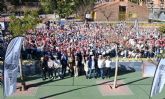 Una gran voz unida de 1.200 alumnos del municipio resuena con fuerza en solidaridad con los niños y adolescentes enfermos de cncer