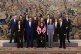 Su Majestad la Reina Letizia recibe en audiencia a representantes de la Fundación Claudia Tecglen