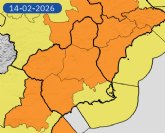 Avisos por viento fuerte y temporal marítimo para este sábado en la Región de Murcia