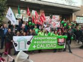 El PSOE reivindica en la Asamblea un Plan de estabilidad para el colectivo docente interino de la Región de Murcia