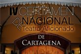 Abierto el plazo para presentar las obras que competirán en el IV Certamen Nacional de Teatro Aficionado de Cartagena
