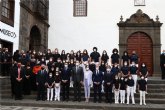Pedro Snchez acompana a SS.MM. los Reyes en el acto de homenaje al Pueblo de La Palma