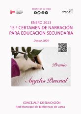 Alba Mateos Teruel y Claudia Gimnez Gimnez, ganadoras del XV Certamen de Narracin para Educacin Secundaria 'Premios ngeles Pascual'