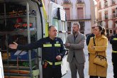 Lorca recuerda el antes y el despus del terremoto con la visita a la ciudad de la direccin general de Emergencias