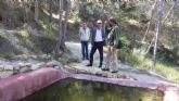 El concejal de Urbanismo, Medio Ambiente y Huerta, Antonio Navarro visita la finca Los Ginovinos