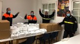 Proteccin Civil reparte 10.000 mascarillas gracias a la solidaridad
