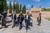 Responsables de Cultura visitan el Foro Romano y el parque arqueolgico del Molinete