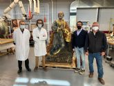 El Centro de Restauracin prepara la intervencin del San Pedro Arrepentido de Salzillo tras salir en procesin