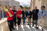 El Ayuntamiento recibe a las jugadoras del UCAM Cartagena Tenis de Mesa tras conquistar su cuarta Copa de Europa