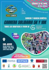 Carrera Solidaria 5K y 10K Mar Menor Games -Sport4Cancer