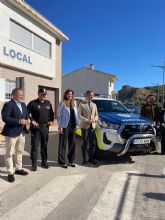 La Comunidad financia un nuevo vehículo policial para prestar servicio en zonas rurales de Archena
