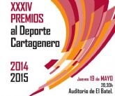 Los galardonados del deporte cartagenero 2014/15 recibirn su premio el prximo jueves en El Batel