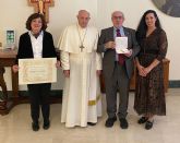 El Papa otorga la 'Cruz Pro Ecclesia et Pontifice' al presidente de la UCAM