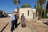 La concejala de Servicios Sociales conoce las obras de ampliación del cementerio musulmán de Murcia