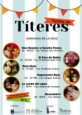 'Tardes de tteres en Caravaca', el nuevo festival de teatro de marionetas dirigido al pblico familiar