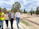 Las obras de remodelacin del Parque Cayetano Espejo Balanza marchan a buen ritmo en urbanizacin El Romeral de Molina de Segura