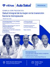 Vithas Almer�a celebra una jornada informativa gratuita sobre salud integral de la mujer en la transici�n hacia la menopausia
