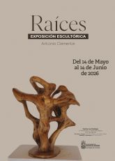 La Sala Los Postigos de Molina de Segura acoge la exposici�n RA�CES, una colecci�n de esculturas de madera realizada por Antonio Clemente