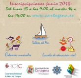 Abierto el plazo para Colonias Musicales, Talleres del Mar y Educacin Vial en verano