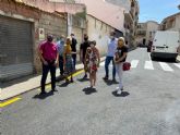 El Ayuntamiento renueva el pavimento en dos calles de Alqueras que se vieron afectadas por la DANA de 2019