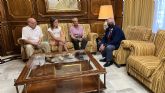 El presidente de la Asamblea Regional se rene con la Federacin de Ncleos Afectados por la Ley de Costas en la Regin de Murcia
