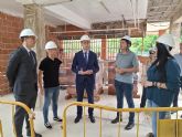 Avanzan a buen ritmo las obras de rehabilitacin del mdulo de Primaria del colegio El Molinico en Murcia