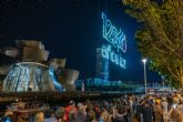 Espect�culo r�cord con 1.500 drones en el cielo de Bilbao para celebrar el 125 aniversario de Iberdrola