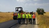 Mejora la seguridad de la carretera regional que une las pedanas de Corvera y Cueva de Reyllo