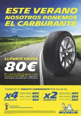 Confortauto y Michelin te regalan hasta 80 Euros en Carburante este Verano