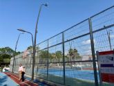 El Palmar estrena nueva iluminacin inteligente en sus pistas deportivas para ampliar su uso en horario nocturno
