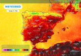 Meteored avisa de un nuevo episodio de calor extremo por la llegada de una masa de aire sahariano