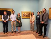 El lienzo 'Venta de novillos', de Eduardo Rosales, se instala en el Museo de Bellas Artes y comparte sala con su amigo Valdivieso