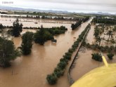 El 1-1-2 ha gestionado desde ayer hasta las 9 horas de hoy 2.375 asuntos relacionados con las lluvias en la Región de Murcia