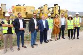 Las obras de construcción de la Alta Velocidad del tramo Lorca-Pulpí avanzan a un ritmo de 500 metros lineales diarios