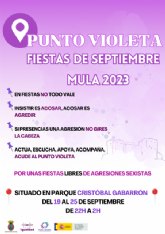 IGUALDAD| Punto Violeta en la Feria y Fiestas de Septiembre 2023