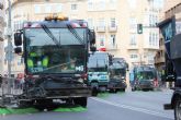 El Ayuntamiento despliega un amplio dispositivo de limpieza para la jornada de la Romer�a de la Fuensanta