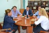 Comerciantes de Ceuti exponen sus inquietudes a la Directora General de Comercio