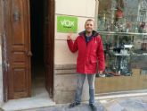 Vox denuncia el robo de la placa de su sede en Cartagena