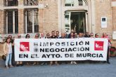 La ejecutiva del SIME en el Ayuntamiento de Murcia aprueba nuevas movilizaciones para protestar contra los despidos