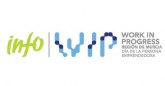 Info WIP WORK IN PROGRESS REGIN DE MURCIA DA DE LA PERSONA EMPRENDEDORA