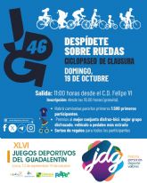 Lorca se despide de los 46 Juegos Deportivos del Guadalentn con la gran fiesta del ciclopaseo de clausura