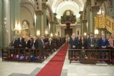 La Corporacion cumplio el sabado su voto perpetuo a los Cuatro Santos por Borrasca de Santa Catalina