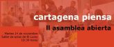 Cartagena Piensa celebra el martes una asamblea abierta en el Luzzy