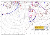 Una profunda borrasca provocar vientos fuertes o muy fuertes en el sureste