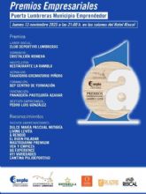 CD Lumbreras, Cristalera Romera, Restaurante La Rambla, Tanatorio Piñero, Pastelera Azahar, DEP Centro de Formacin y Pedro Luis Gonzlez premios 'Puerto Lumbreras Municipio Emprendedor 2025'