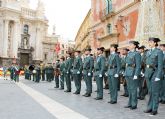 La Guardia Civil de la Regi�n de Murcia celebra el acto de entrega de la ense&ntilde;a nacional, en su modalidad de bandera