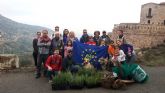 La Asociación para la recuperación del bosque autóctono (ARBA) reforesta durante este otoño las laderas del monte de Fajardo