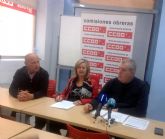 CCOO e IU-v Lorca inician una campaña de informacin dirigida a quienes han sido padres y madres entre los años 2014 y 2017