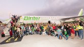 Trabajadores de Binter son los primeros pasajeros del nuevo avión Embraer E195-E2